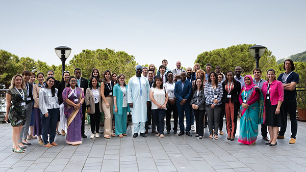 Group photo of participants in a TWAS event.