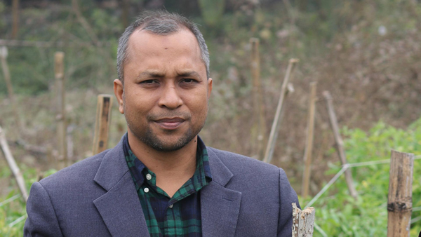 Sida grantee Azizul Haque