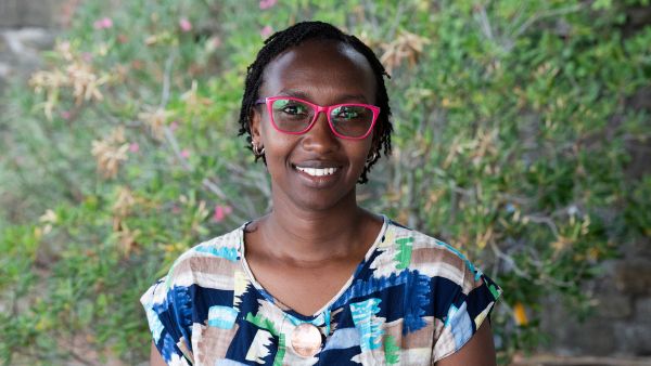 Faith Kandie, a water quality researcher at Moi University in Kenya, at 12th AAAS-TWAS Course on Science Diplomacy, held in Trieste from 21 to 24 July. (Photo: G.Ortolani/TWAS)