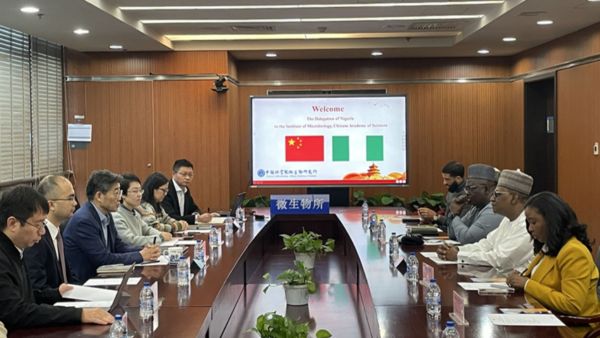 Nigeria delegation visits host of CAS-TWAS centre.