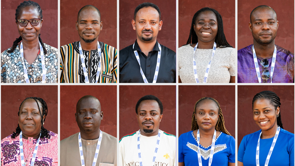 Sida and SG-NAPI grantees who participated in the 2024 TWAS Skill Building Workshop in Senegal. (Photo: G. Ortolani/TWAS)